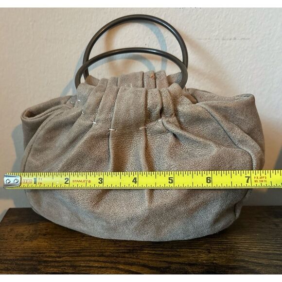 COUTURE
 DONALD J. PLINER 
MADE IN THE MOUNTAINS OF ITALY Mini HOBO Nubuck Bag - Picture 7 of 12